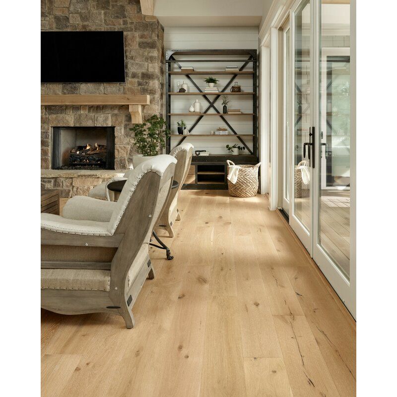 scottsmoor oak 9 16%22 thick x 5%22 wide x varying length engineered hardwood flooring